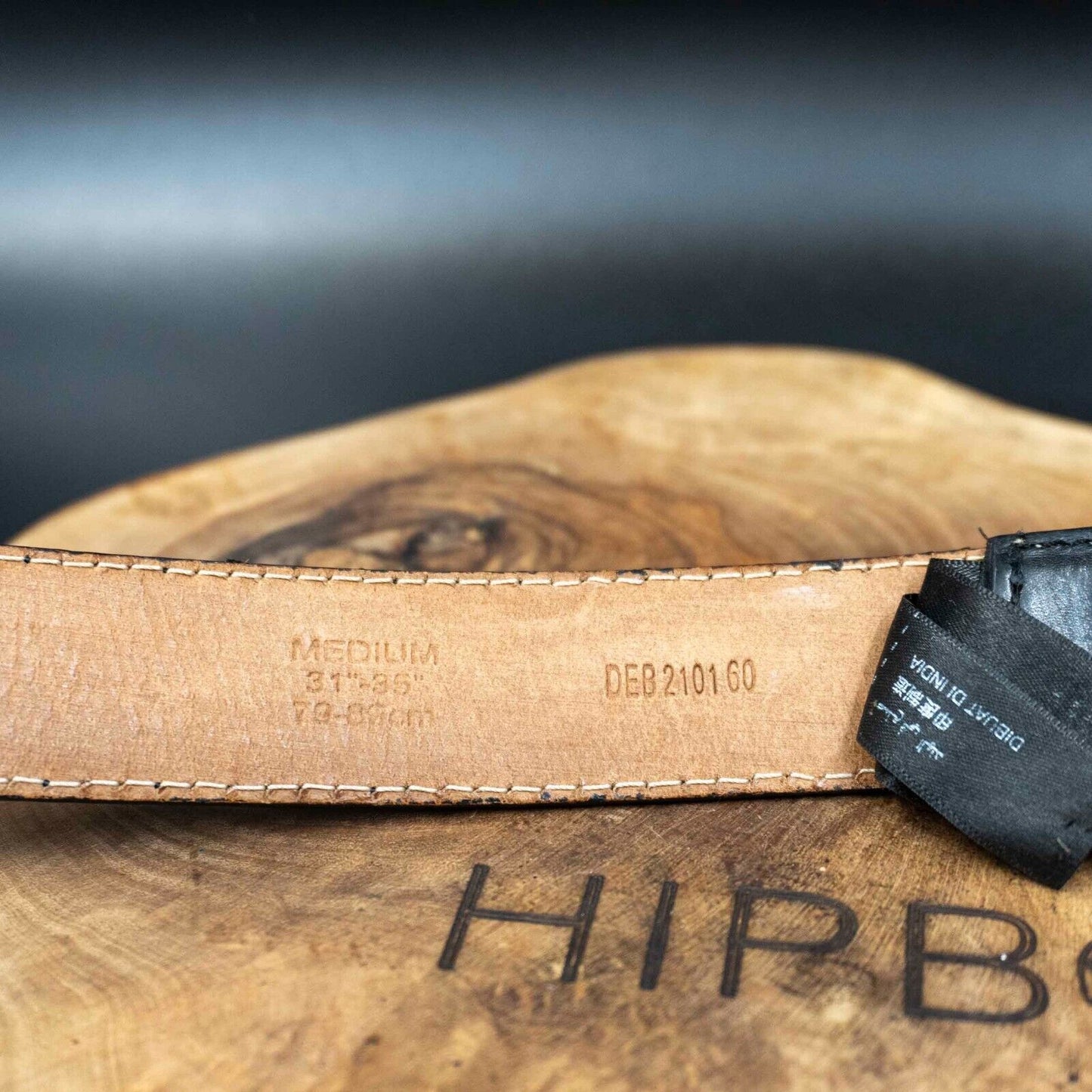 Jasper Conran Mens Belt Leather Classic Belt Black Size M