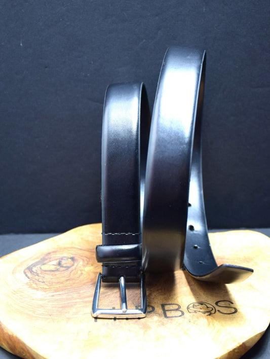 Marks and Spencer Mens Leather Belt M&S Synthetic Jeans Belt Black Size 34