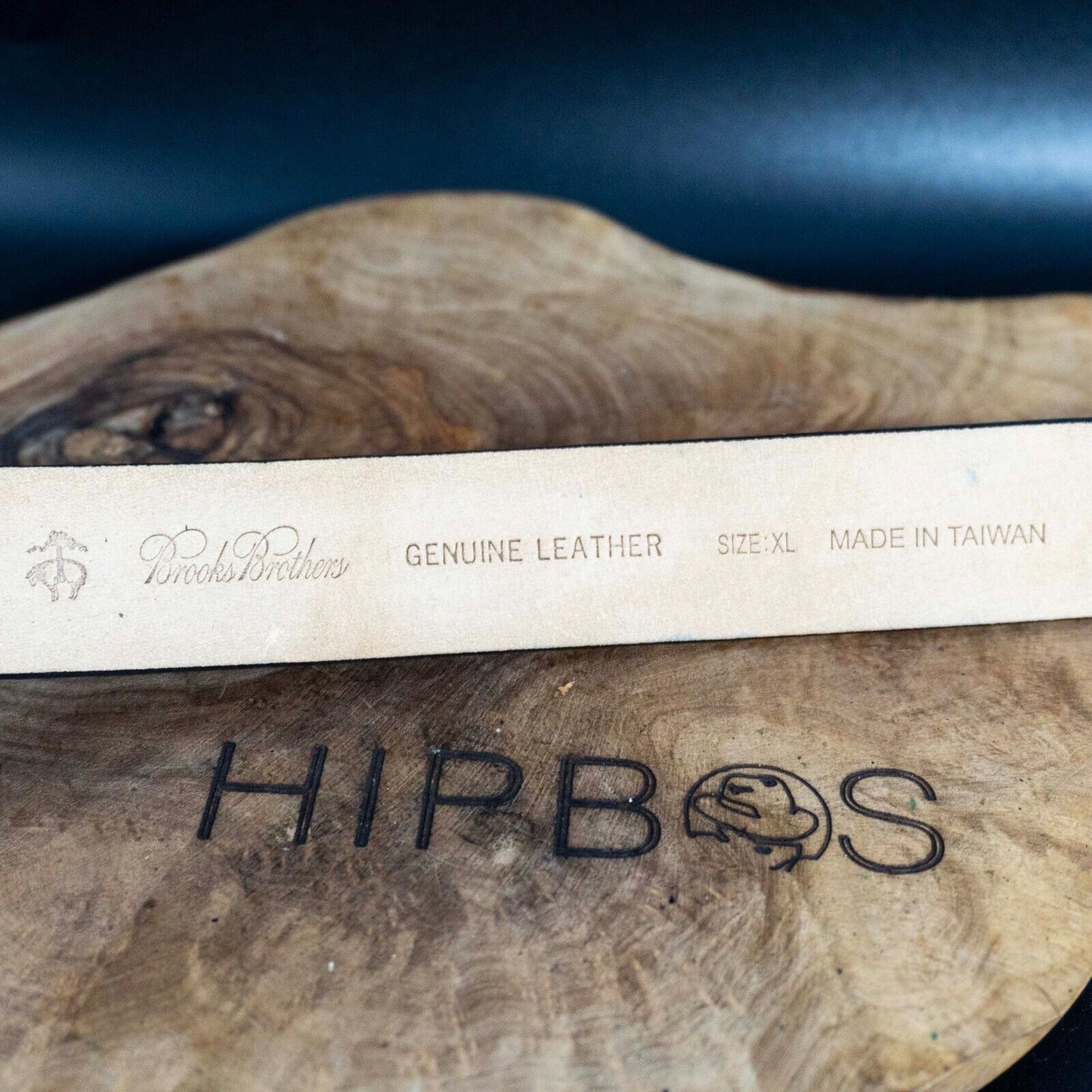 Brooks Brothers Womens Belt Leather Belt Jeans Belt Black Size XL