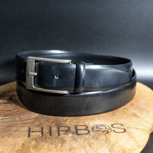 Hugo Boss Mens Belt Vintage Classic Leather Jeans Belt Black Size 32