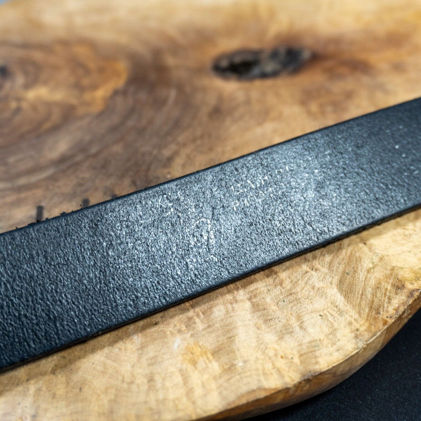 Next Mens Belt Vintage Leather Jeans Belt Black Size 34