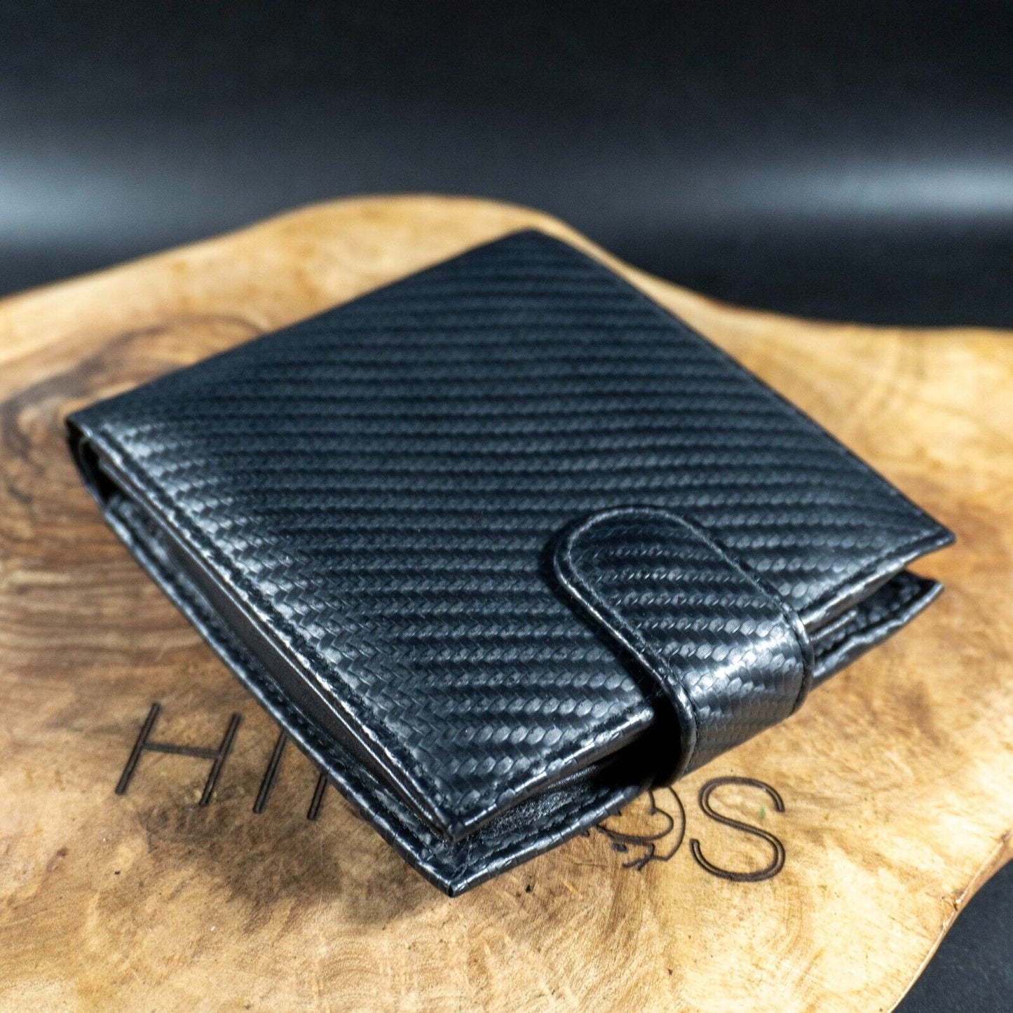Mala Leather Mens Bifold Wallet Leather Card Wallet Black RFID Protect