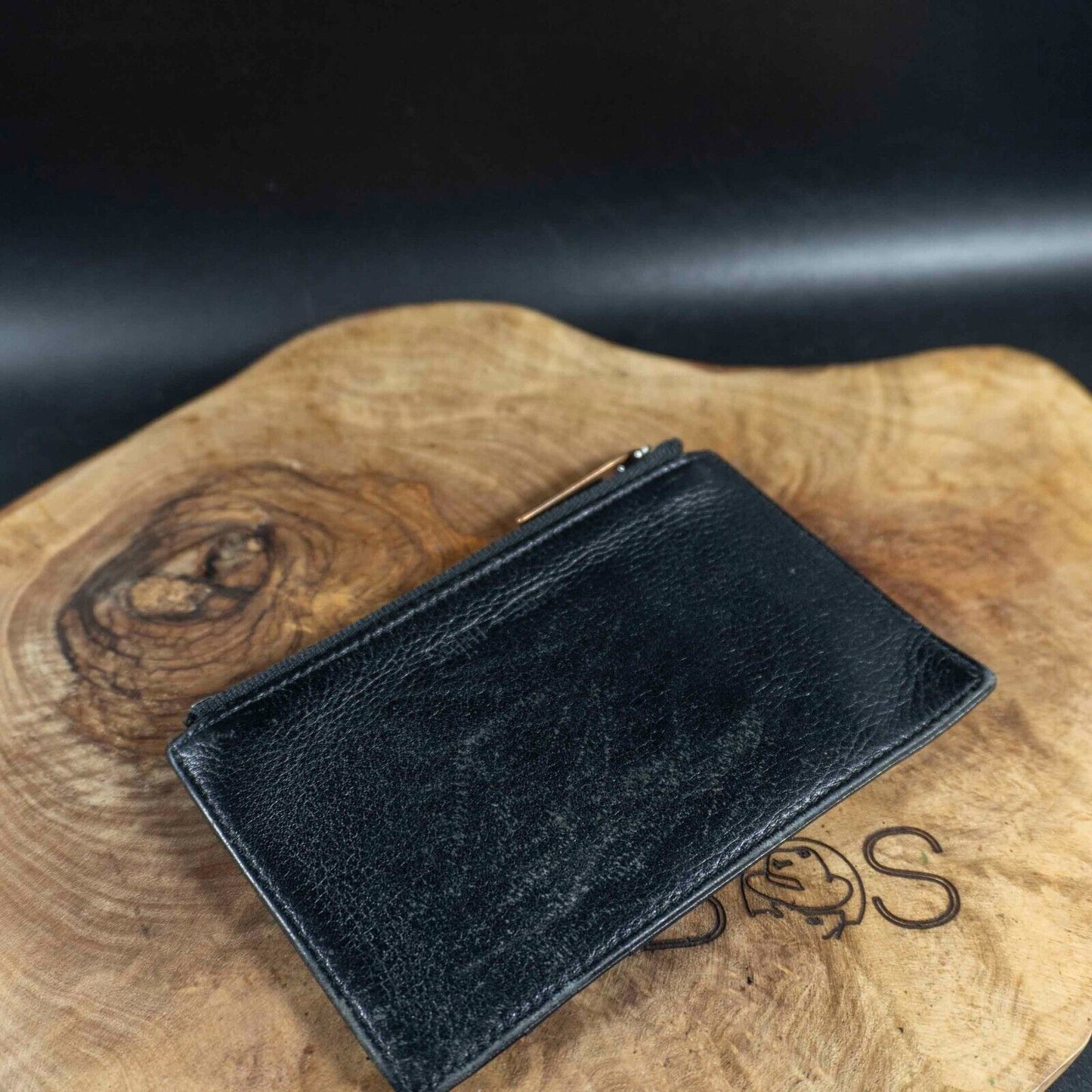 Saint and Sofia Womens Wallet Card Holder Zip Clutch Purse Wallet Black