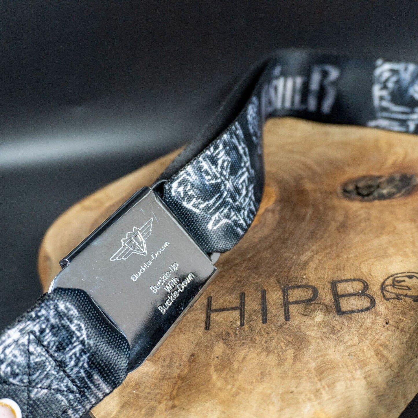 Buckle Down Mens Fabric Webbing The Punisher Seatbelt Belt Size XL