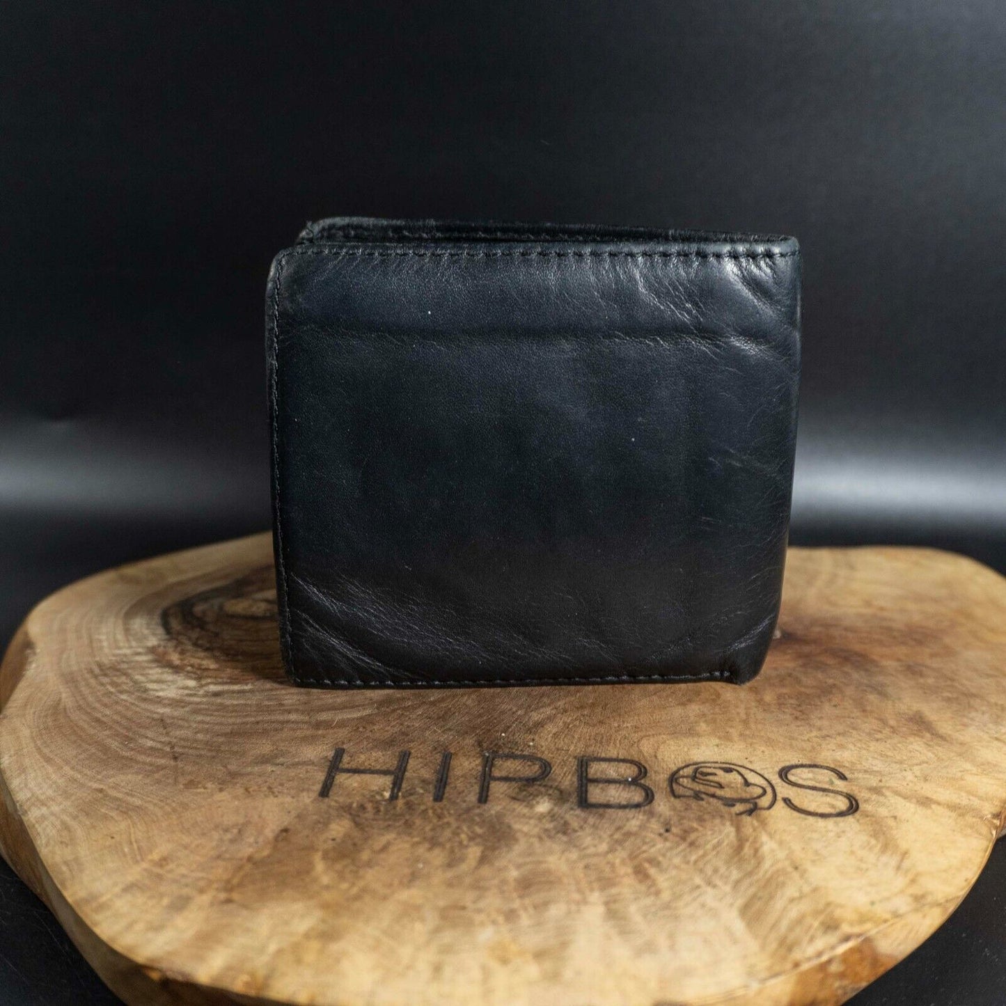 Barbour Mens Wallet Bifold Leather Wallet Bifold Card Wallet Black