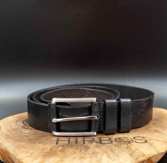 Debenhams Mens Belt Vintage Leather Jeans Belt Black Size 36