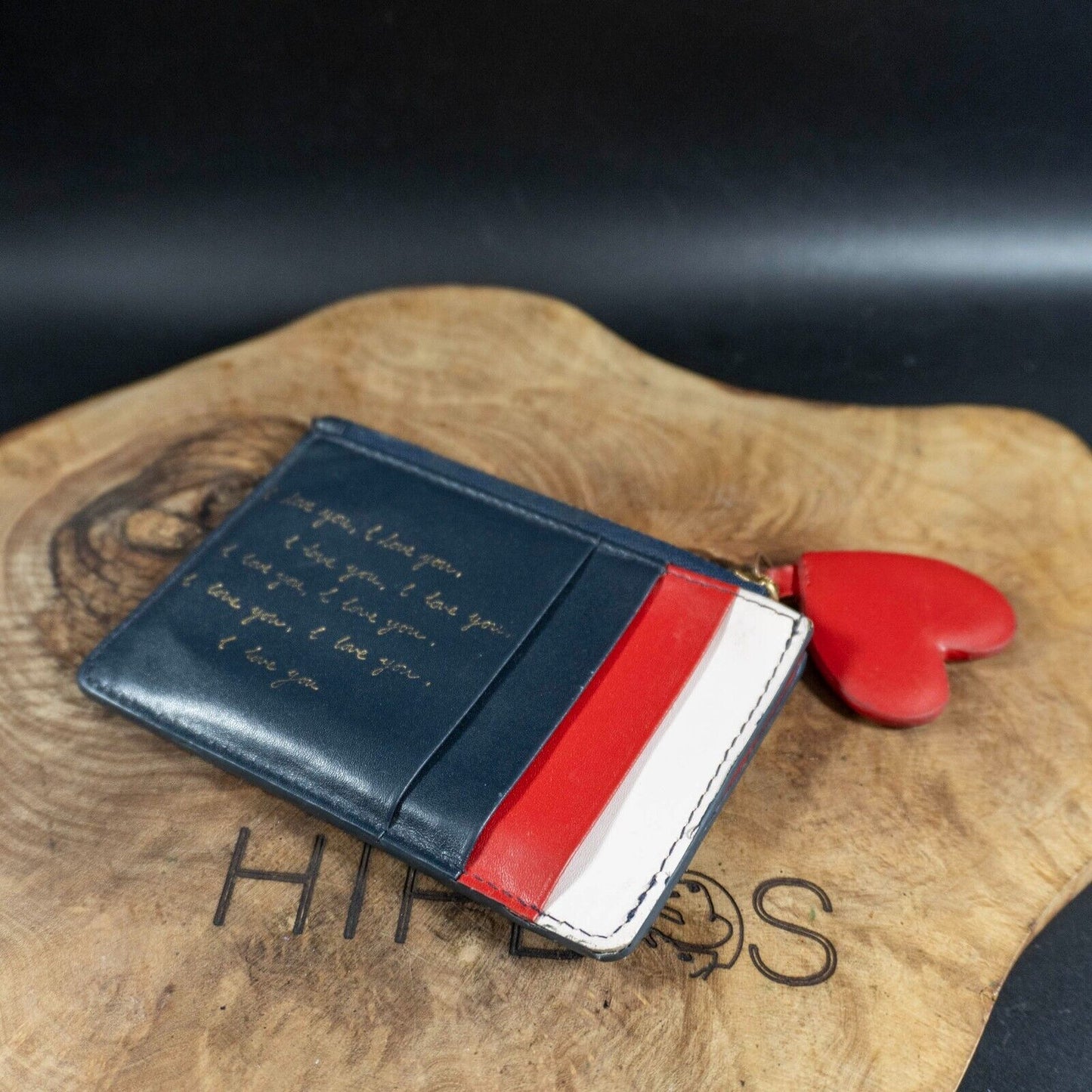 Radley Womens Wallet Card Holder Zip Pouch Love Design