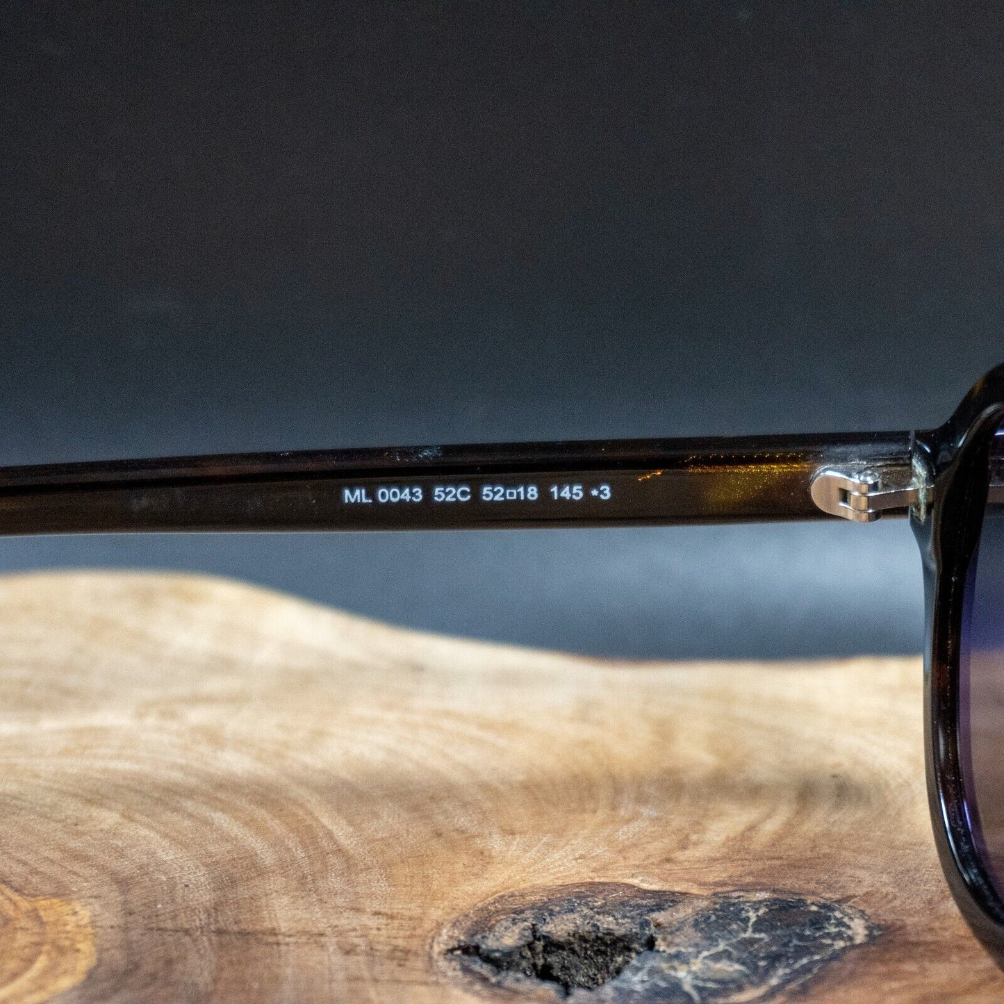 Moncler Mens Womens Sunglasses ML0043 52C Brown Tortoise Frame Mirror Lenses - VintageThing