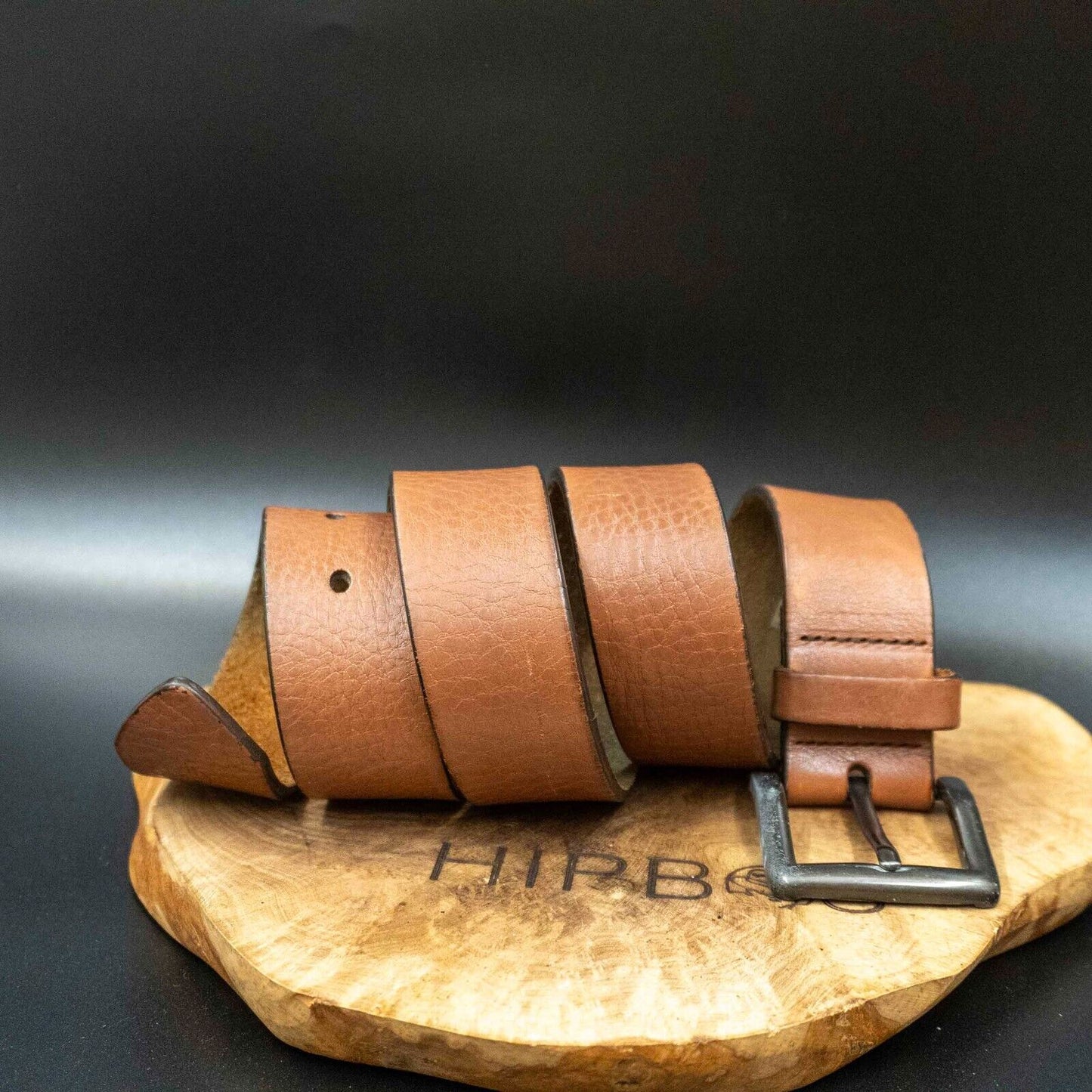 Dockers Mens Belt Vintage Leather Jeans Belt Brown Size 32