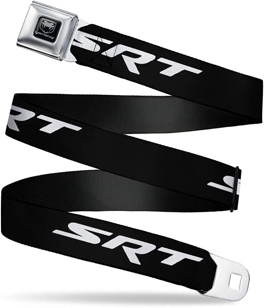 Buckle Down Mens Fabric Webbing Belt Viper SRT Seatbelt Belt Size XL