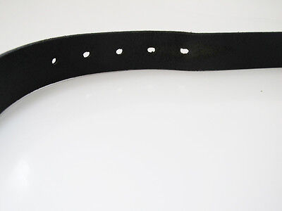 Diego Toscani Mens Belt Vintage Leather Belt Black Size 36