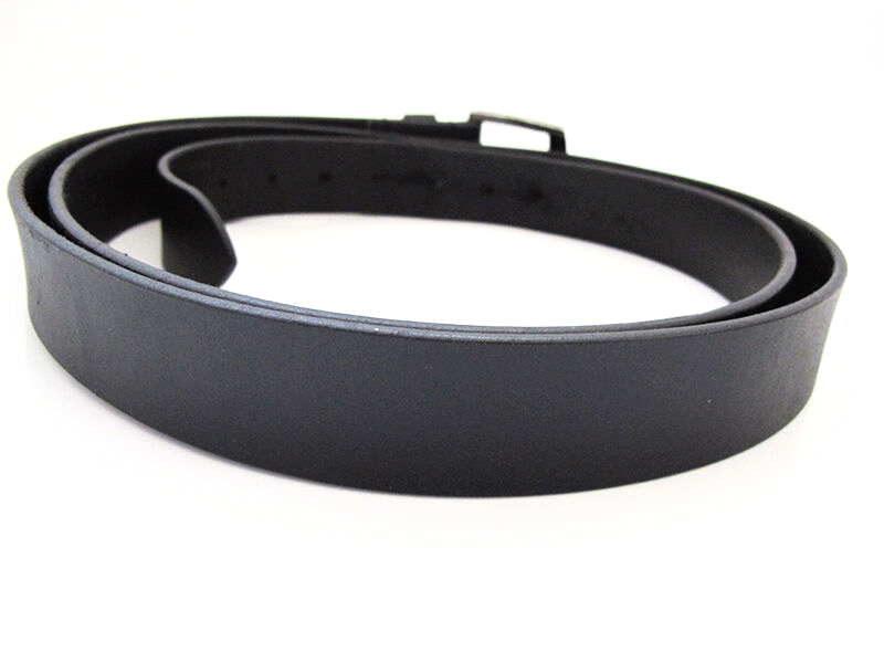 Charles Smith Mens Belt Vintage Leather Jeans Belt Black Size 54