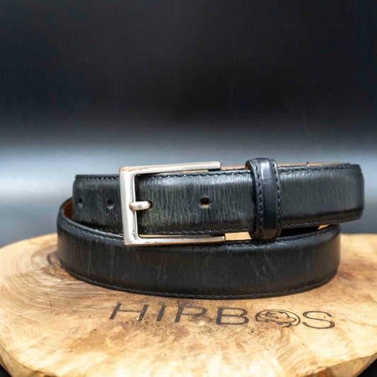 Jasper Conran Mens Belt Leather Classic Belt Black Size M