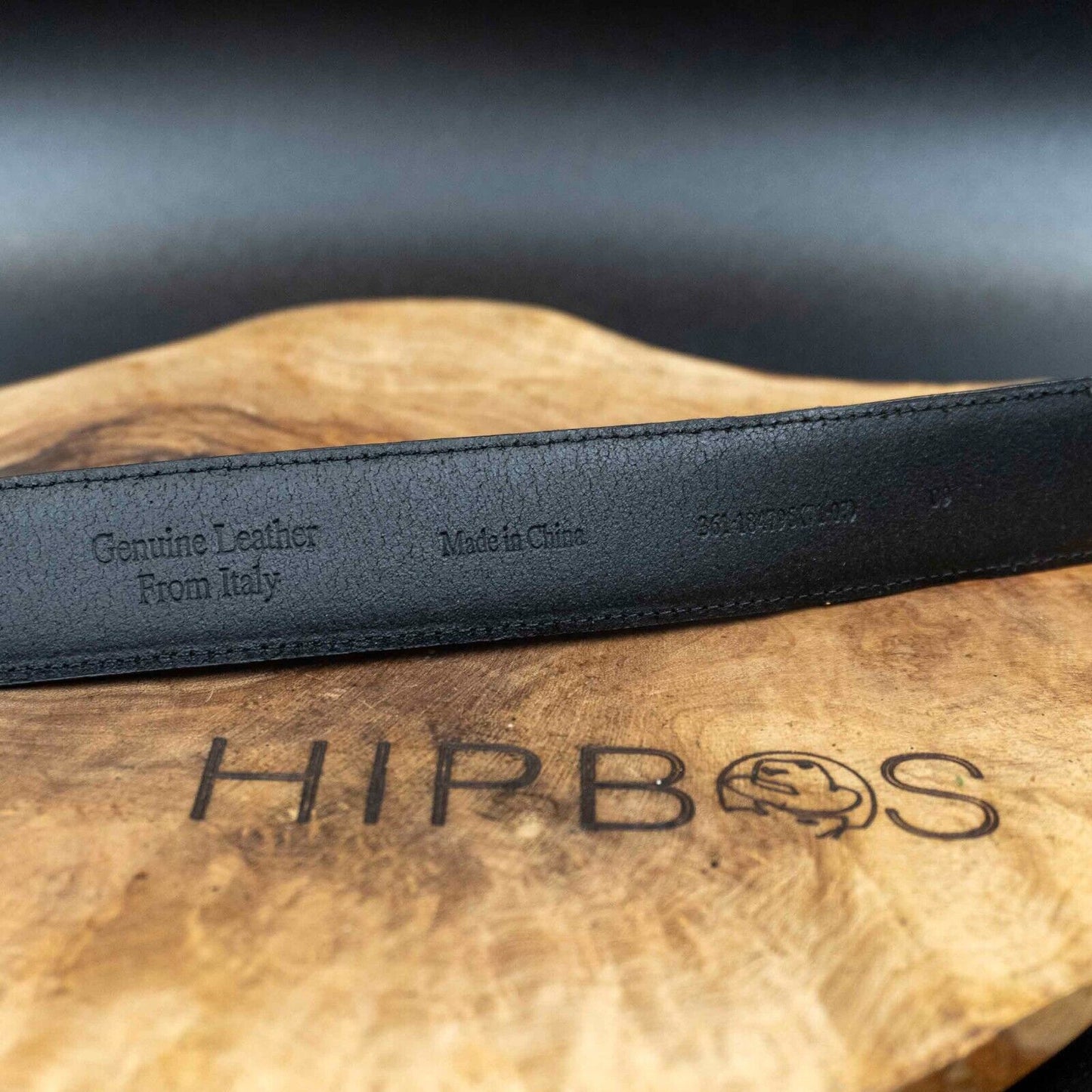 Vintage Mens Belt Leather Jeans Belt Black Size 34