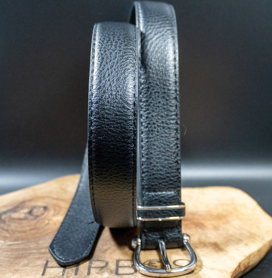 Next Womens Belt Faux Leather Jeans Belt Black Size Medium