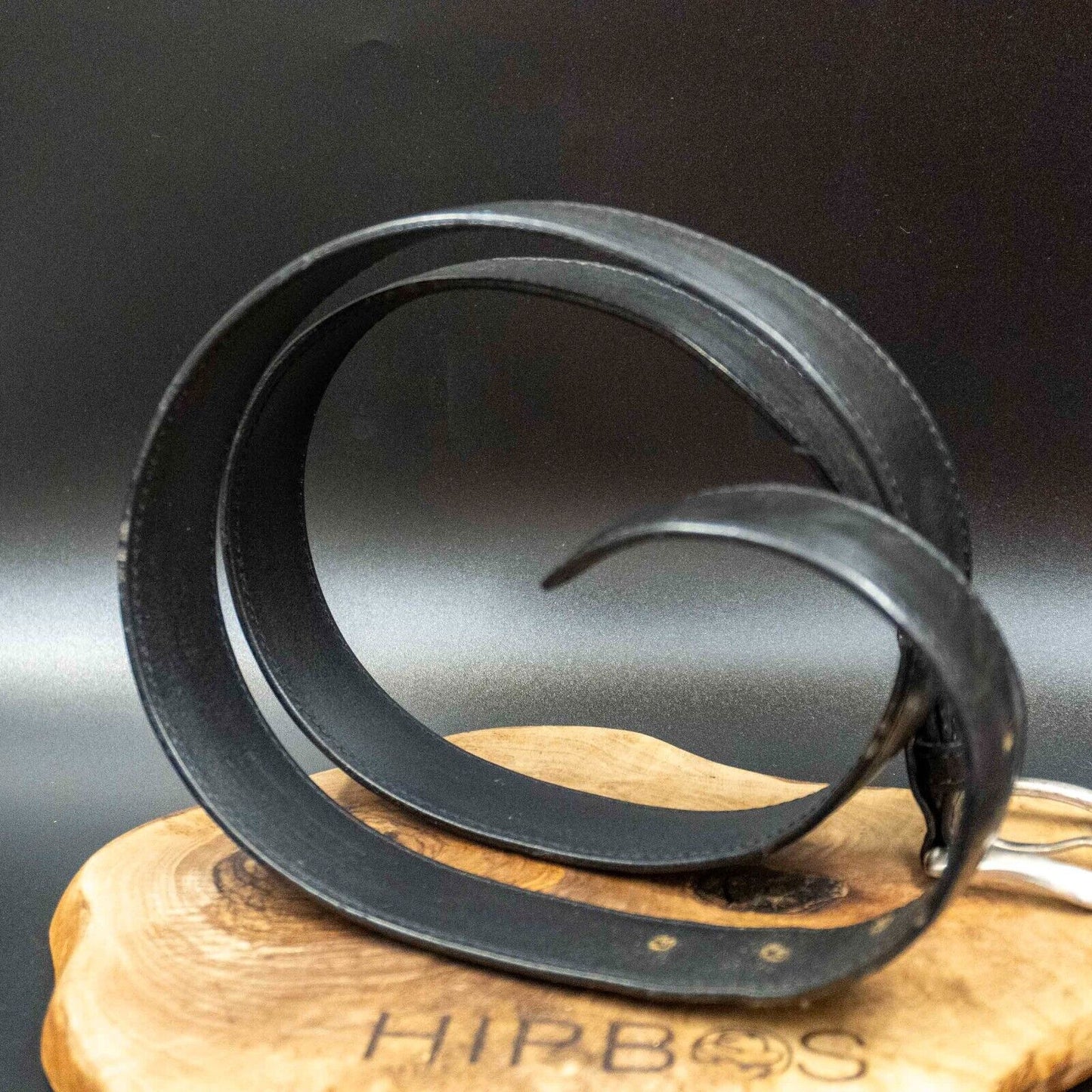 Gianni Conti Mens Belt Vintage Leather Belt Jeans Leather Belt Black Size 40