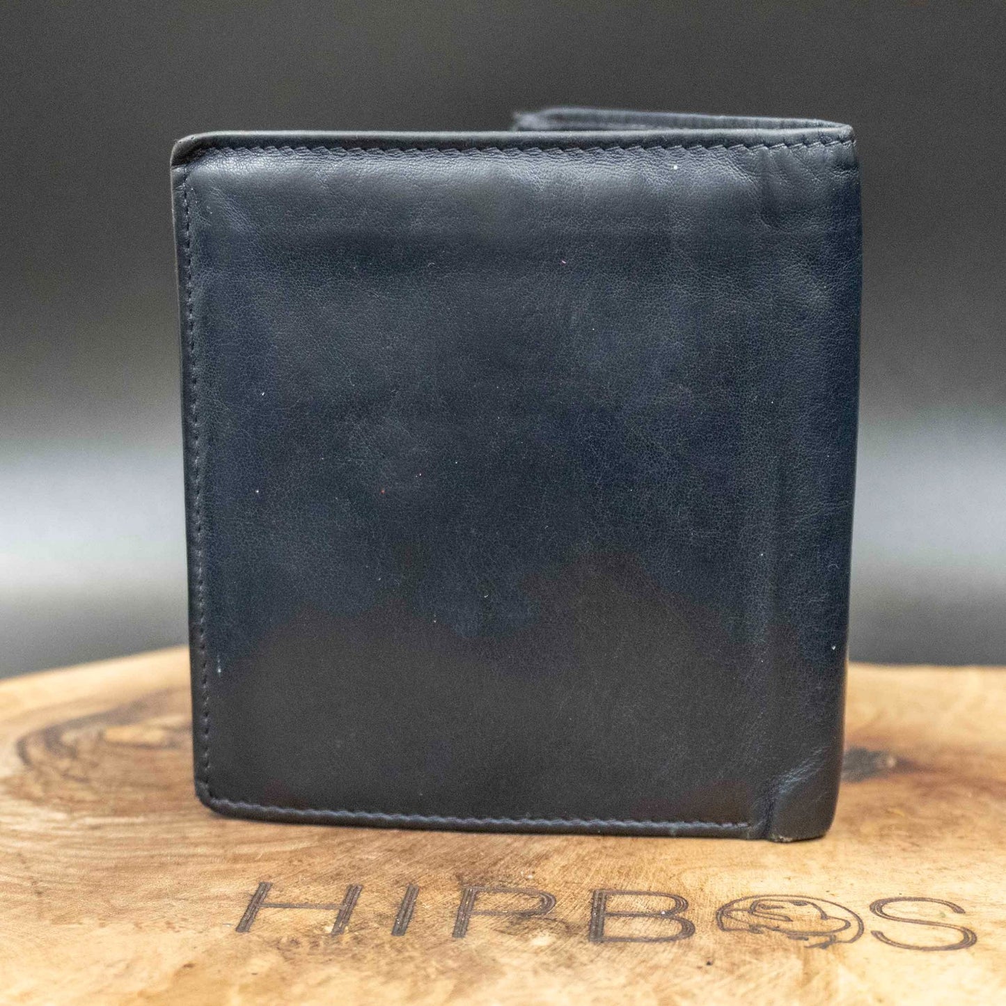 Samsonite Mens Bifold Leather Wallet with ID Window Blue