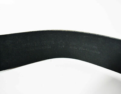 Mens Leather Belt Black Size 34