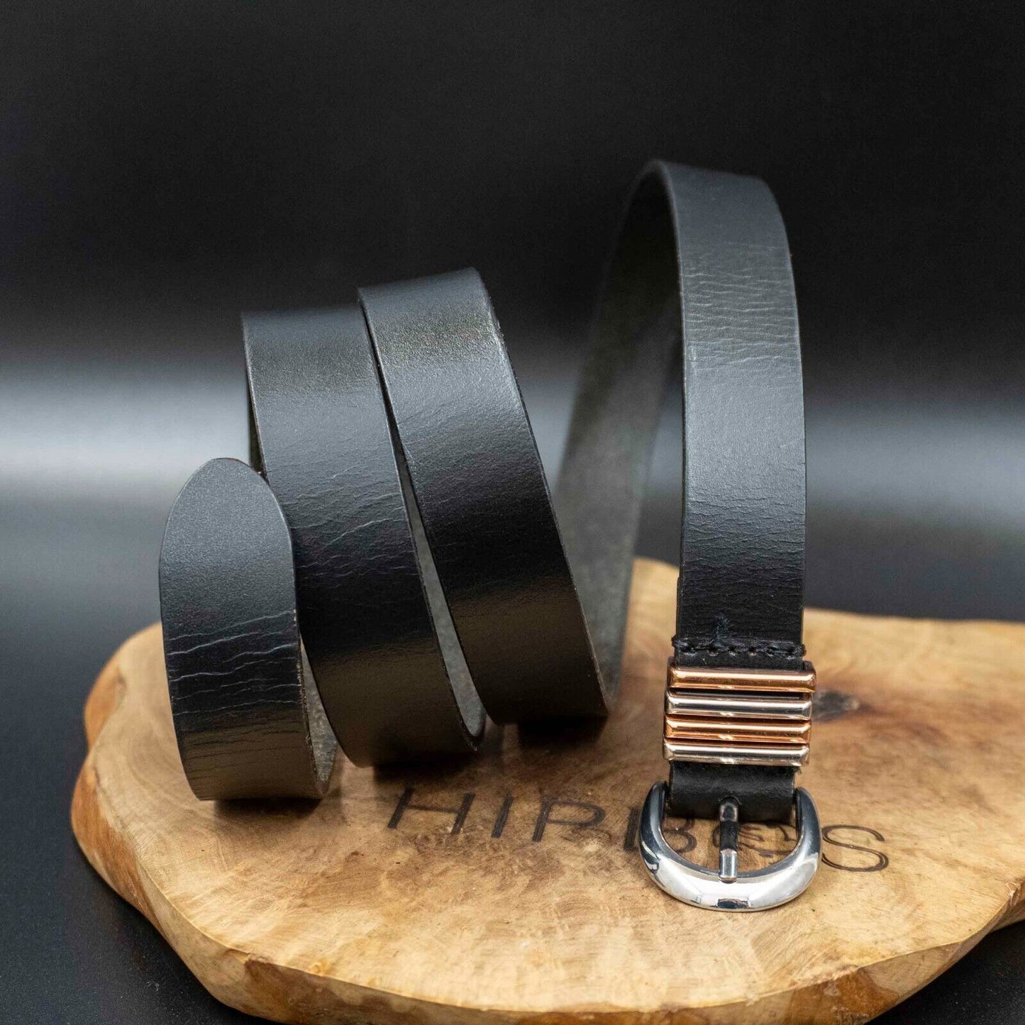 TCM Vintage Womens Belt Leather Jeans Belt Black Size 38