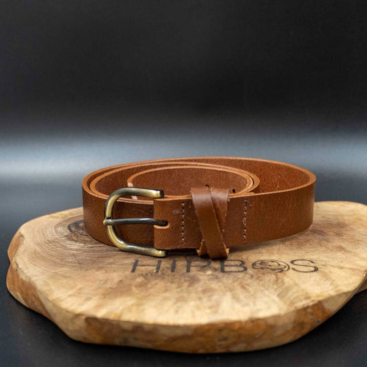 Next Womens Belt Leather Jeans Belt Brown Size Small