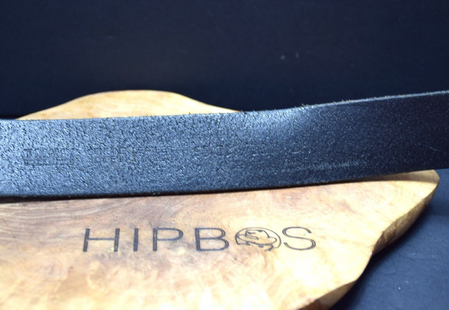 Tommy Hilfiger Vintage Mens Leather Jeans Belt Black Size 38