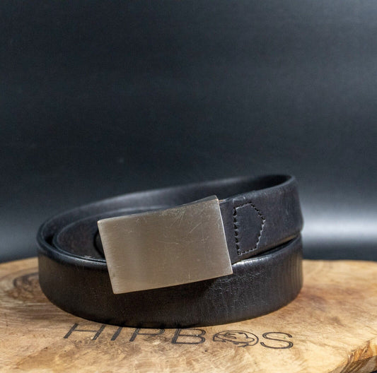 Country Road Mens Belt Vintage Leather Jeans Belt Black Size 36