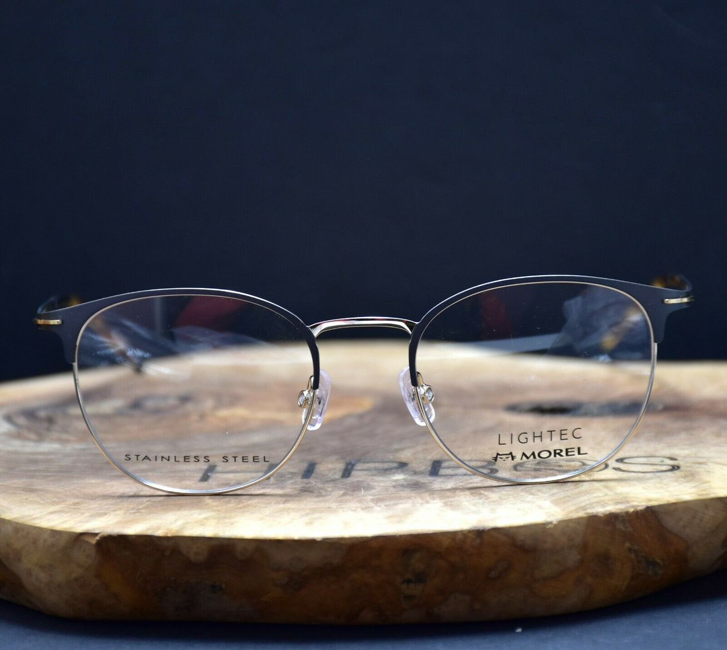 Lightec by Morel Mens Eyeglasses Optical Frames Glasses Spectacles 30168L GD08 - VintageThing