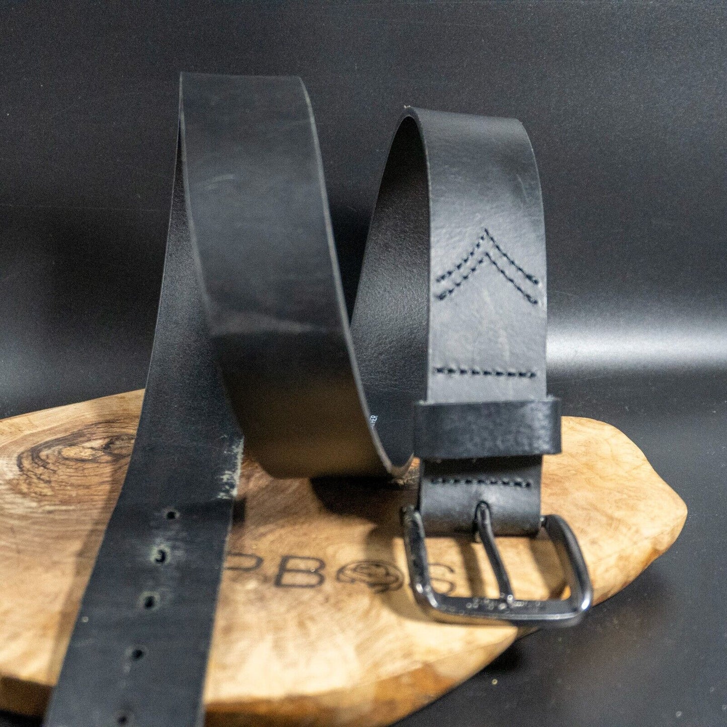 Levis Mens Belt Vintage Leather Belt Jeans Leather Belt Black Size 36