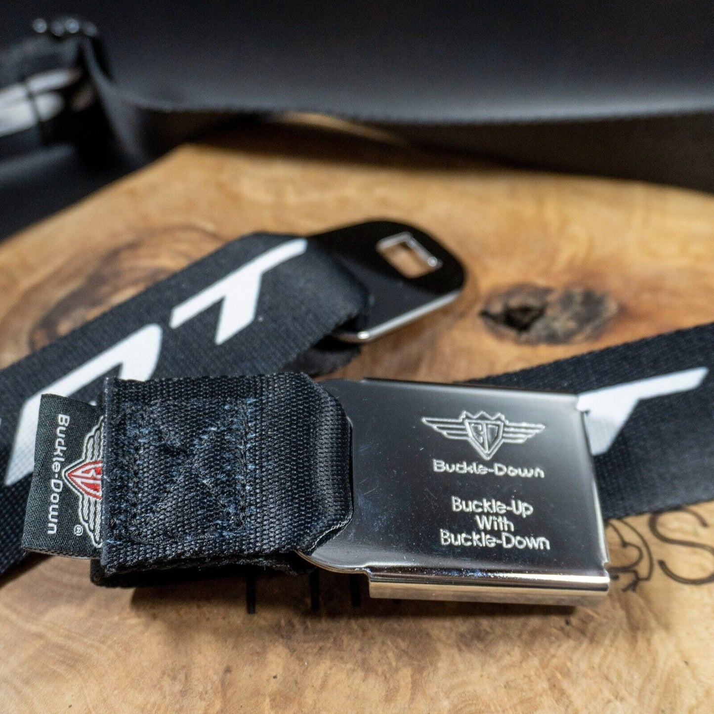 Buckle Down Mens Fabric Webbing Belt Viper SRT Seatbelt Belt Size XL