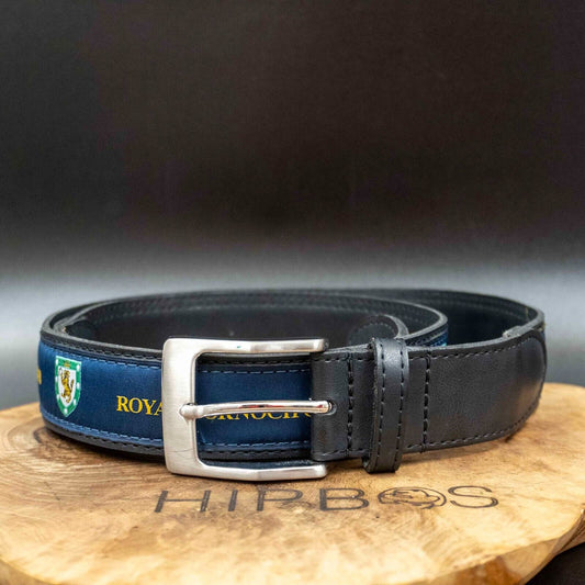 Seejays Mens Belt Fabric and Leather Webbed Golf Belt Size 38