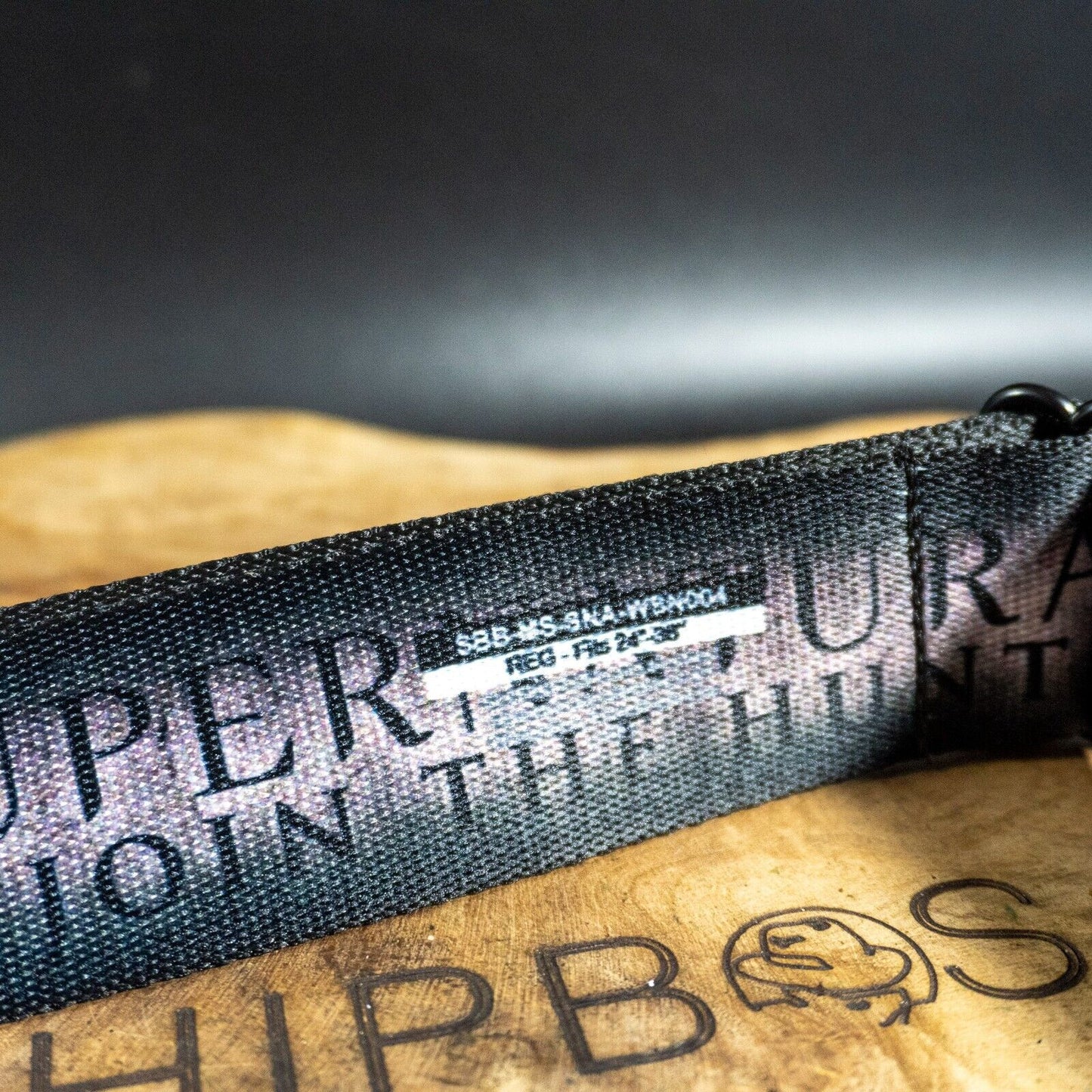 Buckle Down Fabric Webbing Belt Supernatural Logo Seatbelt Belt Regular 24"-38"