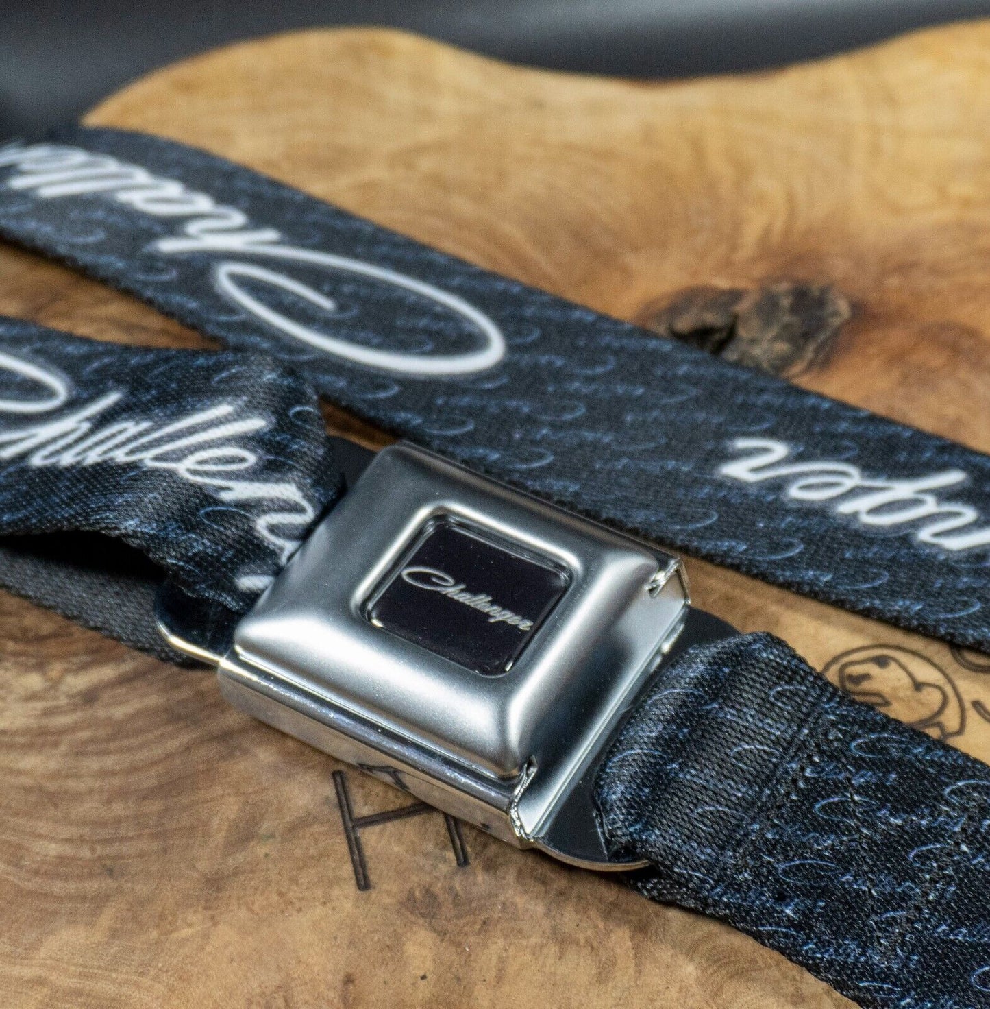 Buckle Down Mens Fabric Webbing Belt Viper SRT Seatbelt Belt Size XL