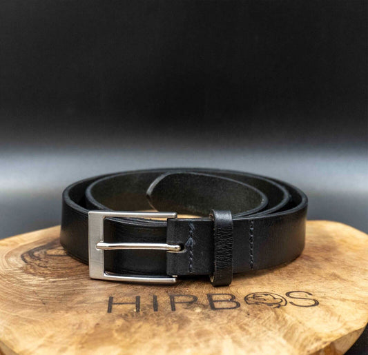 Roma Belt Co. Mens Belt Leather Jeans Belt Black Size S (32")