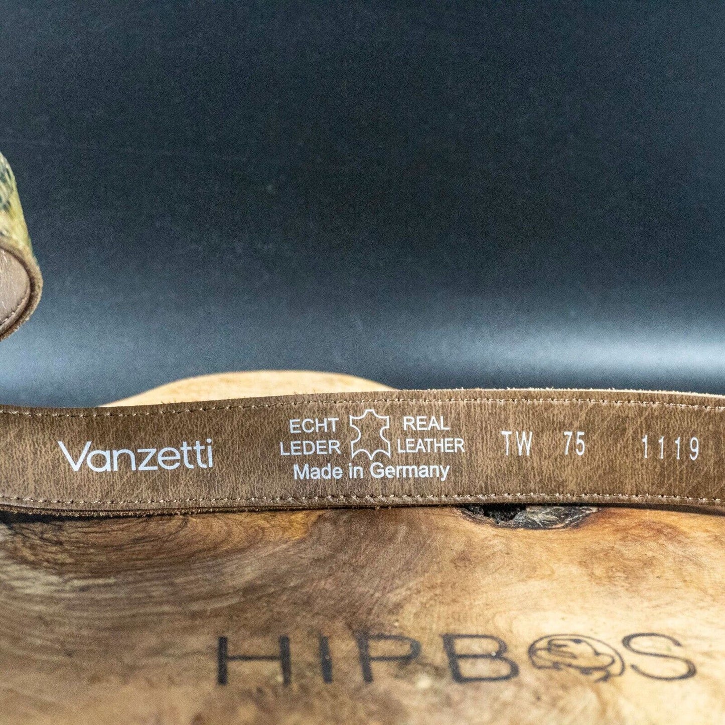 Vanzetti Womens Belt Vintage Leather Jeans Belt Multicolour Size 28