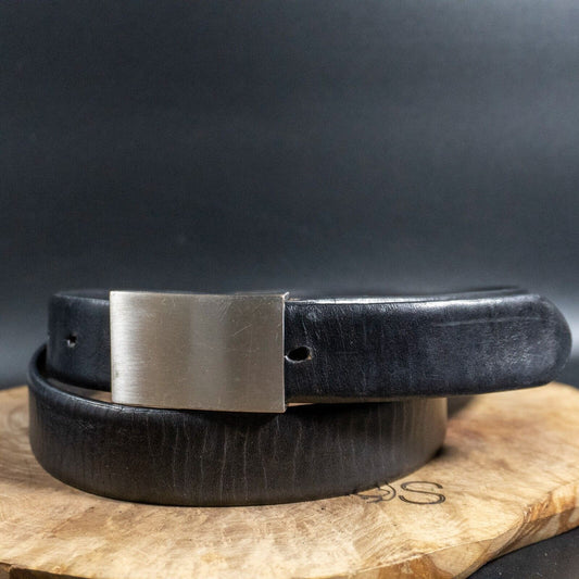 Country Road Mens Belt Vintage Leather Jeans Belt Black Size 36