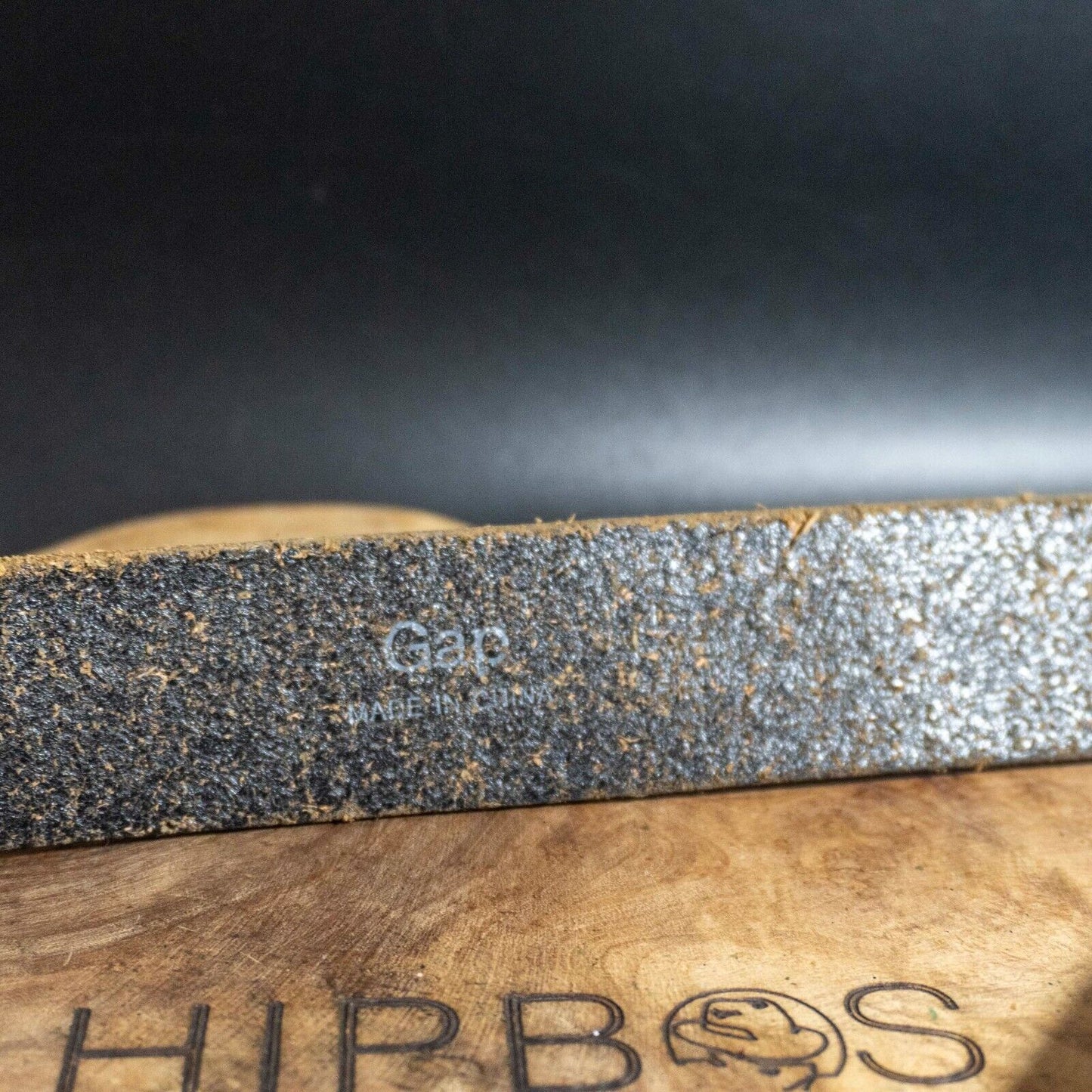 GAP Mens Belt Vintage Leather Jeans Belt Black Size 36