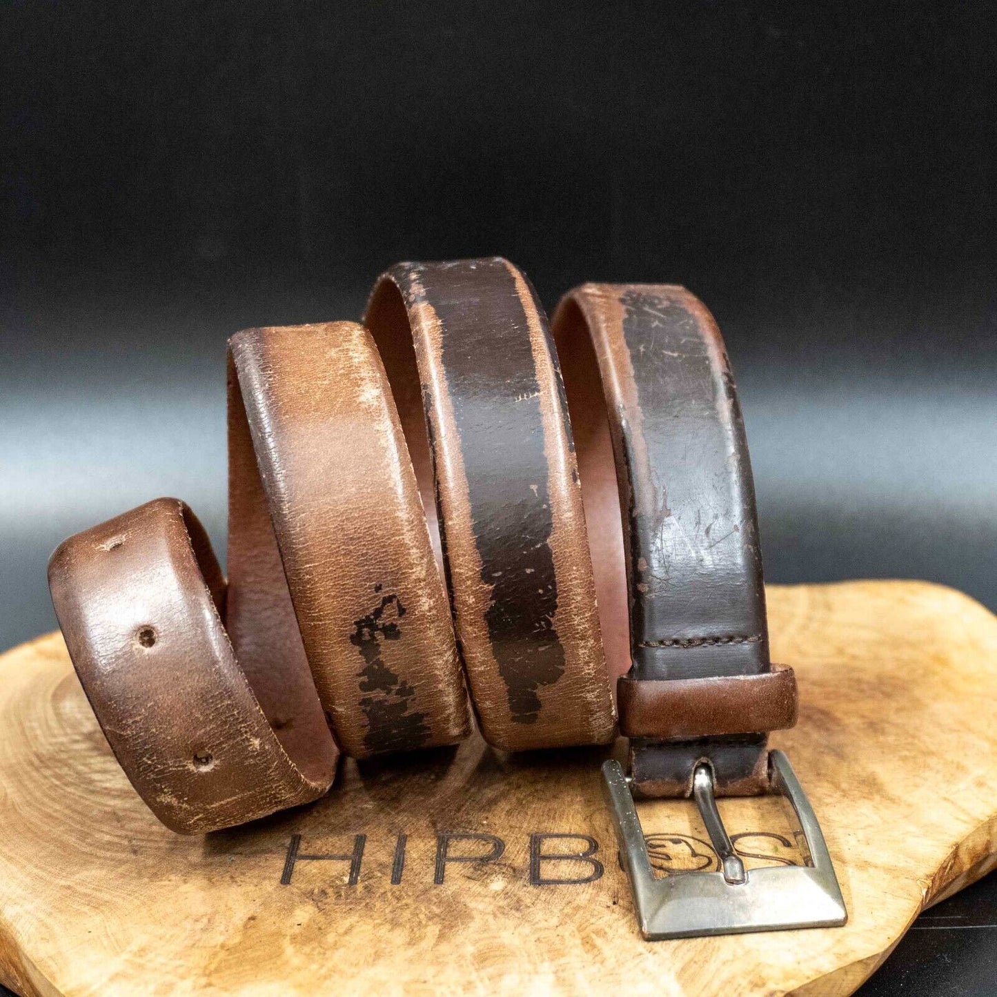 Hugo Boss Mens Belt Vintage Classic Leather Jeans Belt Size 36