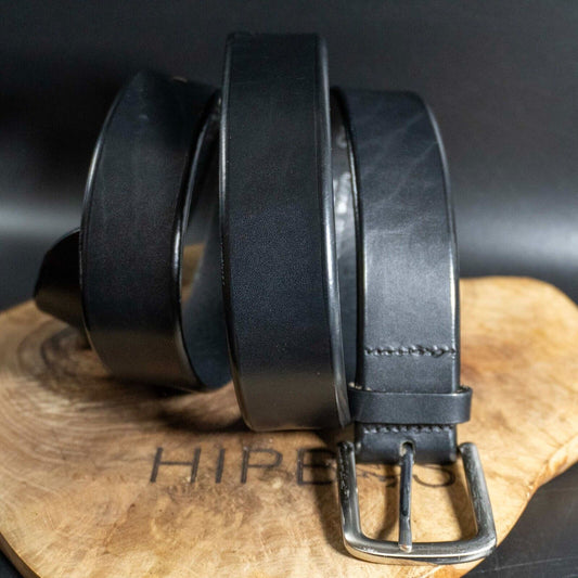 Marks and Spencer Mens Belt M&S Leather Jeans Belt Black Size 38-40