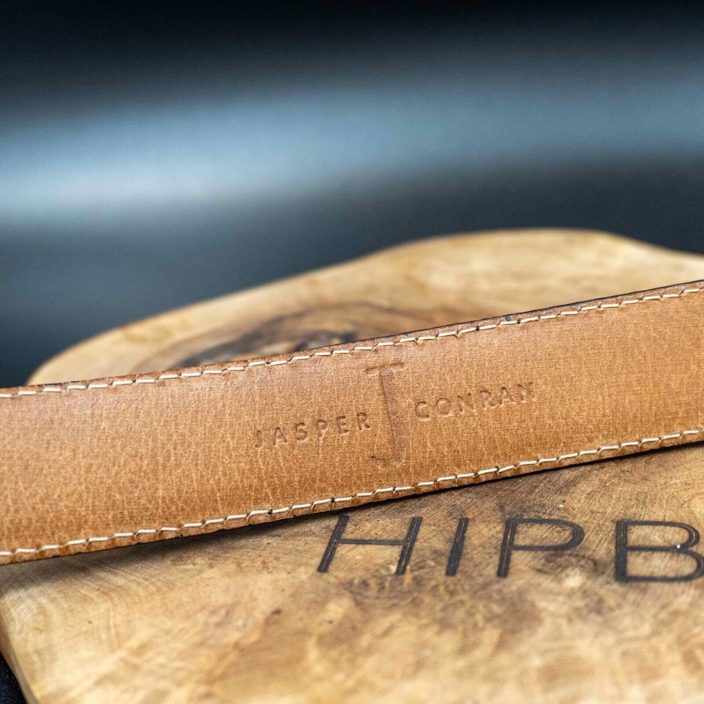 Jasper Conran Mens Belt Leather Classic Belt Black Size M