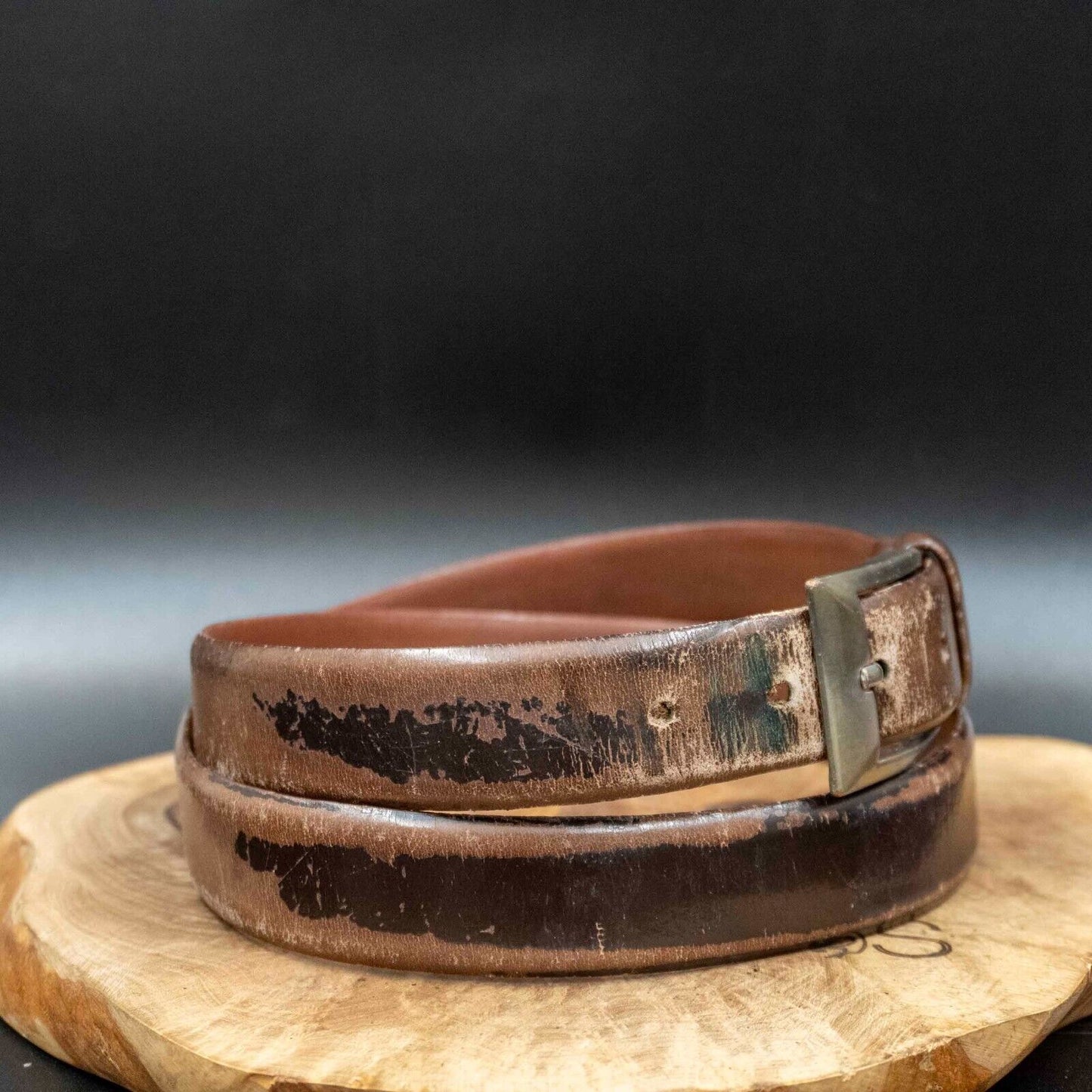 Hugo Boss Mens Belt Vintage Classic Leather Jeans Belt Size 36