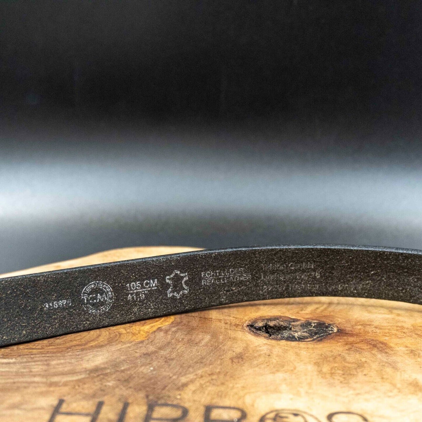 TCM Vintage Womens Belt Leather Jeans Belt Black Size 38