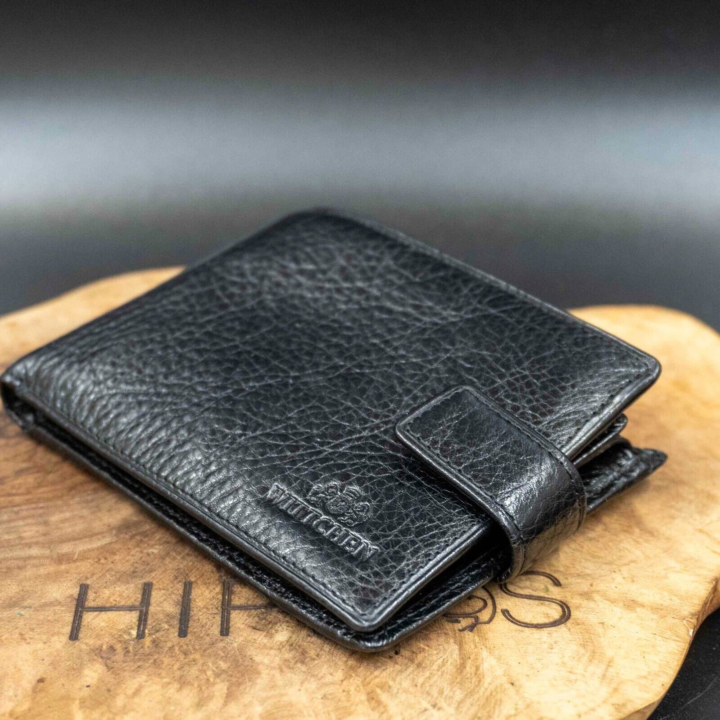 Wittchen Mens Wallet Leather Bifold Card Holder Wallet Card Wallet Black