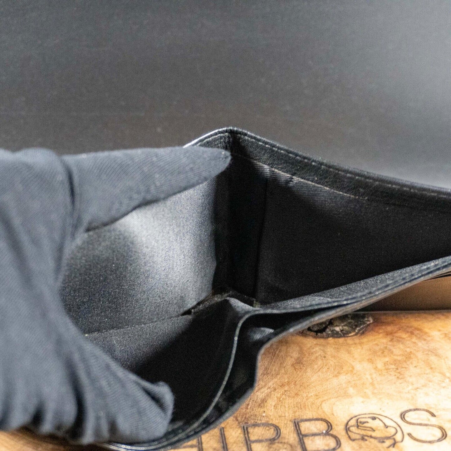 Timberland Mens Bifold Wallet Leather Card Wallet Black