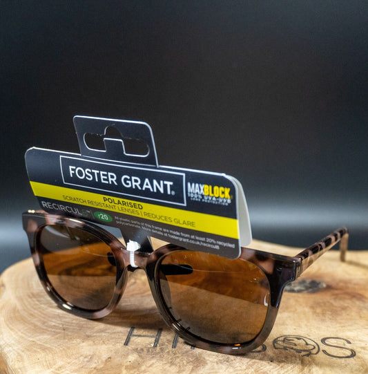 Foster Grant Womens Sunglasses SFGP22131 Brown Frame Polarised Brown Lenses - VintageThing