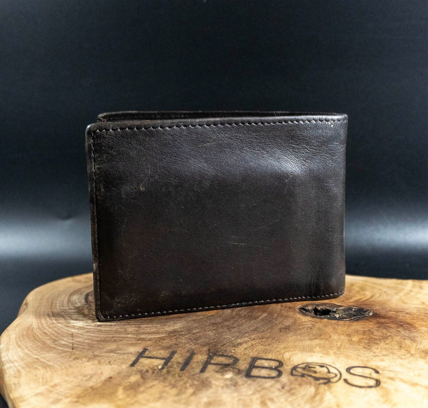 Timberland Mens Bifold Wallet Leather Card Wallet Brown