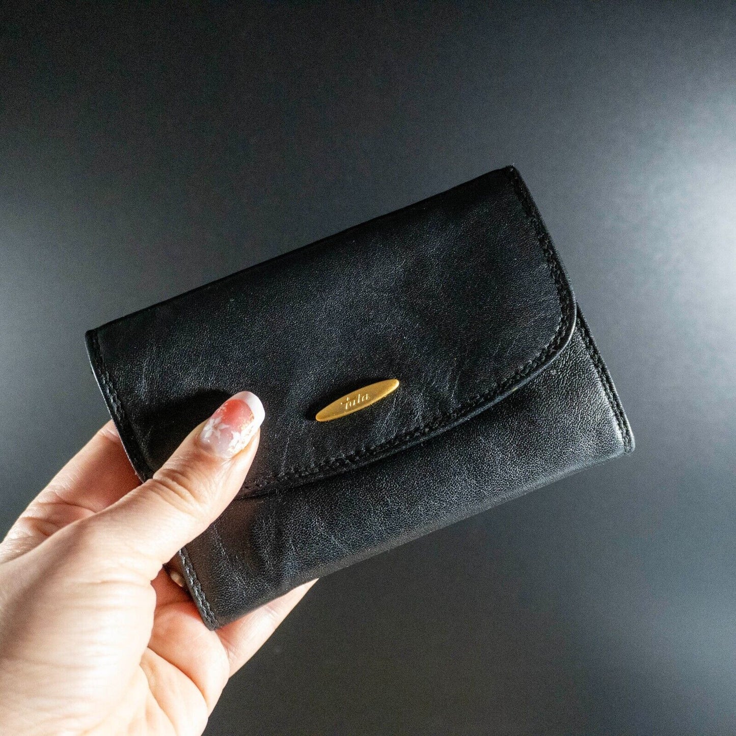 Tula Womens Wallet Purse Clutch Purse Wallet Medium Black