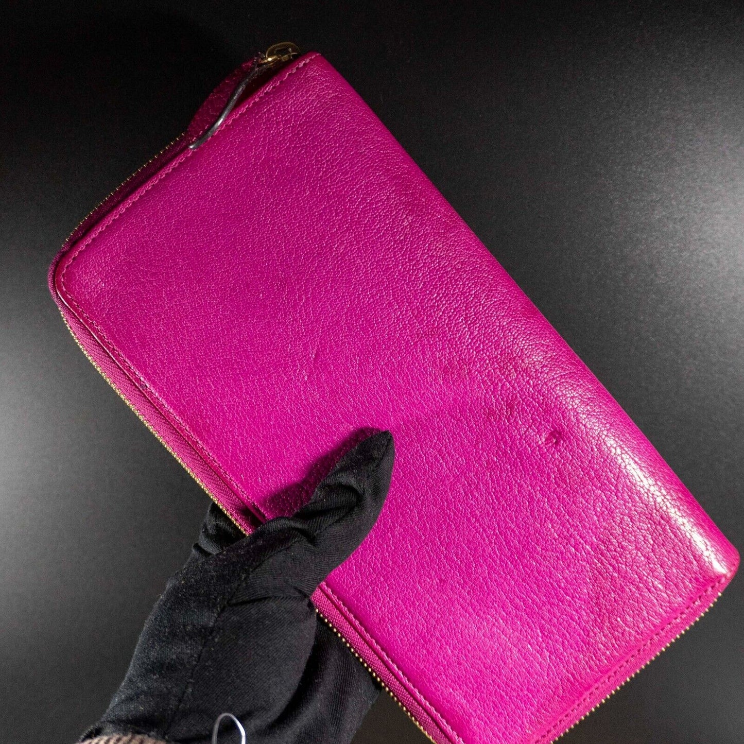 Mulberry Travel Wallet Zip Around Leather Travel Wallet Mulberry Pink