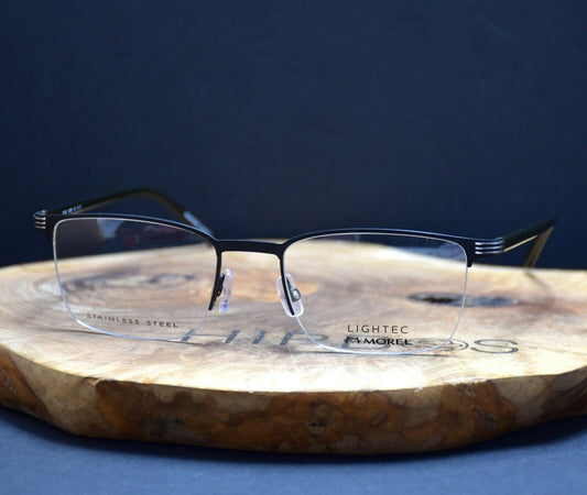 Lightec by Morel Mens Eyeglasses Optical Frames Glasses Spectacles 30129L NM07 - VintageThing