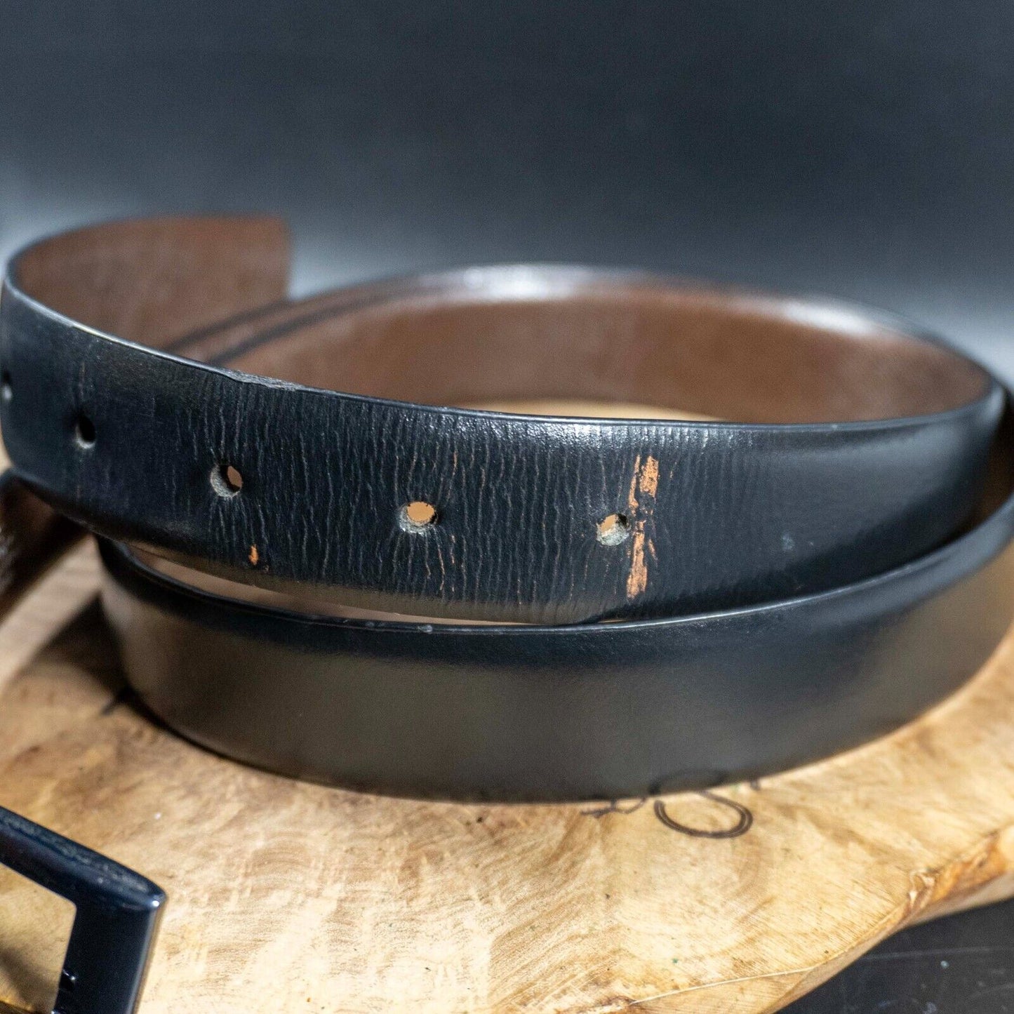 Marks and Spencer Mens Belt M&S Reversible Leather Belt Black Brown Size 38-40