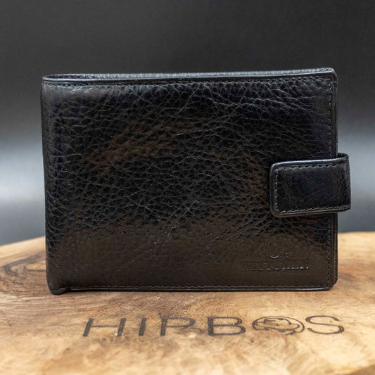 Wittchen Mens Wallet Leather Bifold Card Holder Wallet Card Wallet Black